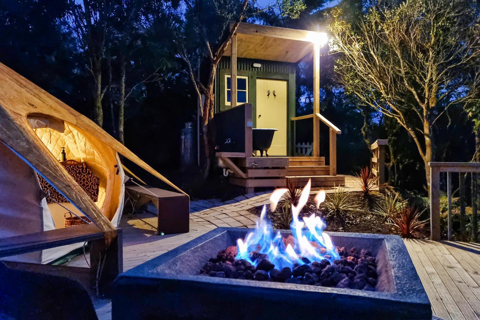 Te Tiro Accommodation Waitomo Caves Exterior foto
